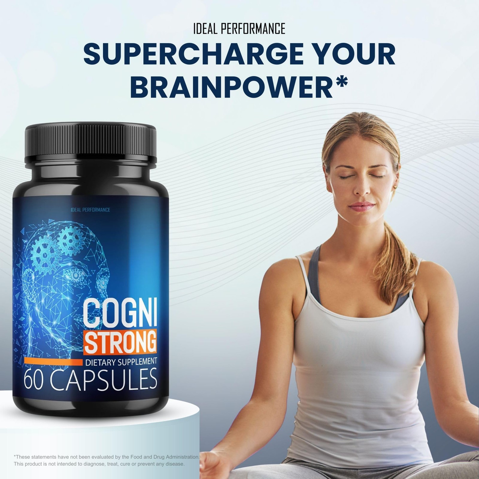 CogniStrong General Wellness Supplement – 300 Capsules (5 Pack)