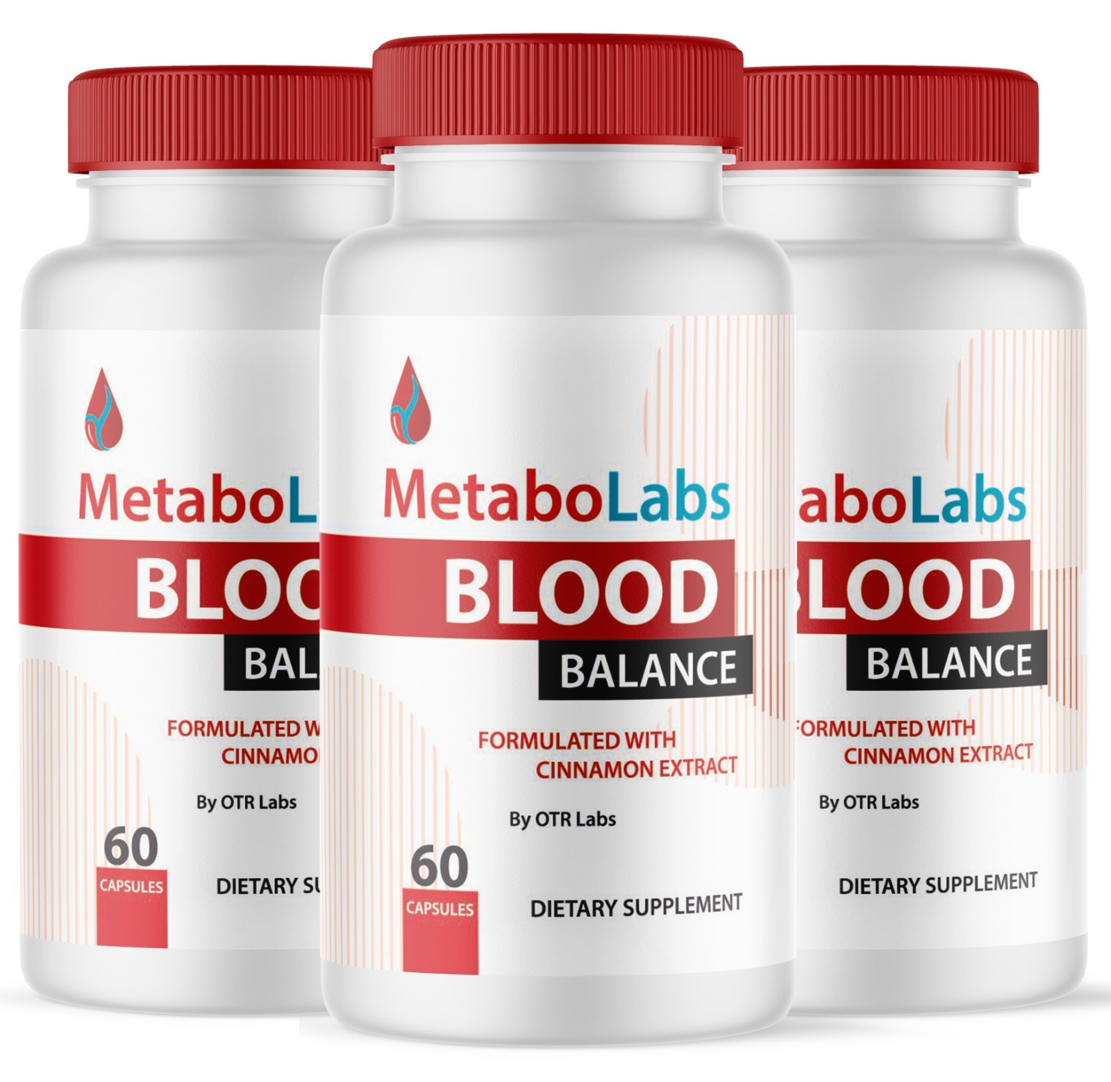 Metabo Labs Blood Health Support for Daily Balance Cinnamon Extract Formulat 180