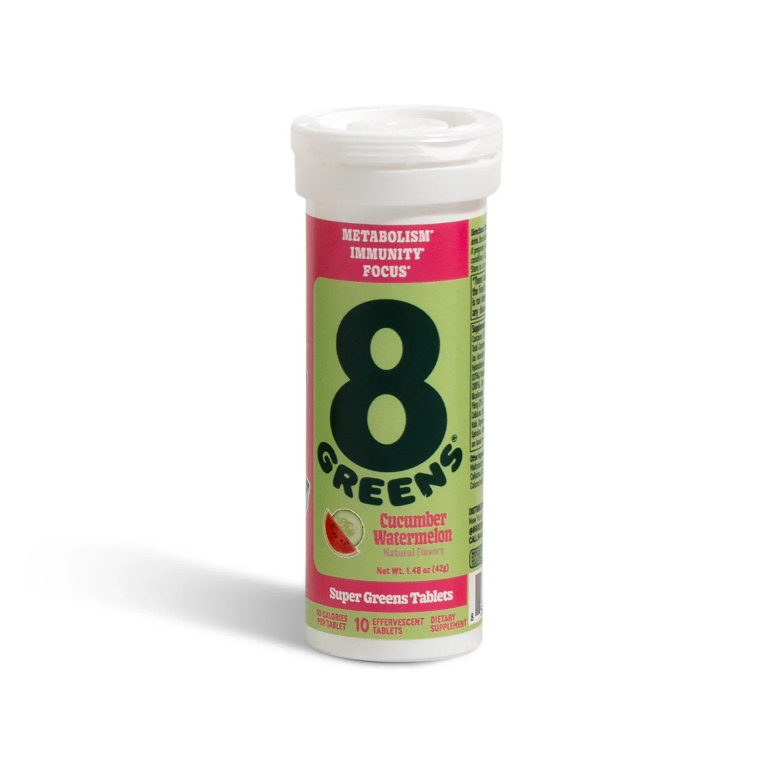8Greens Daily Greens Effervescent Tablets – CUCUMBER WATERMELON 5/27