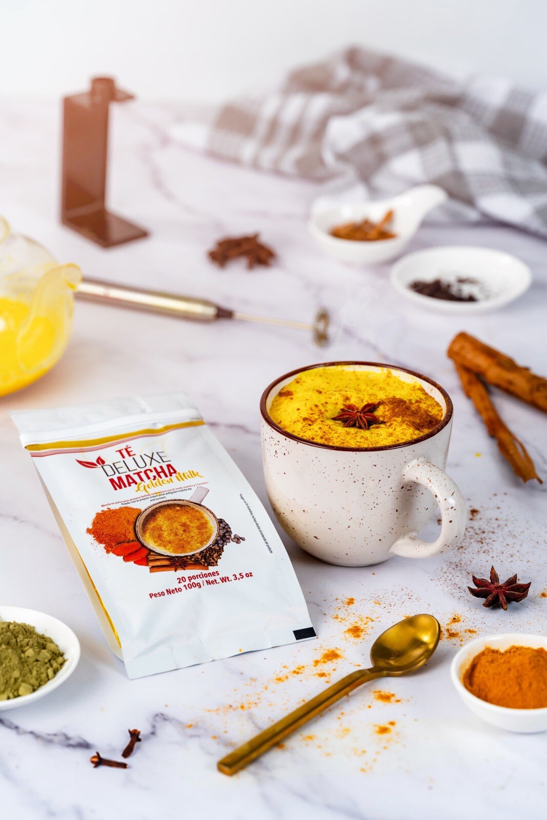 Te Matcha Golden Milk Fitme