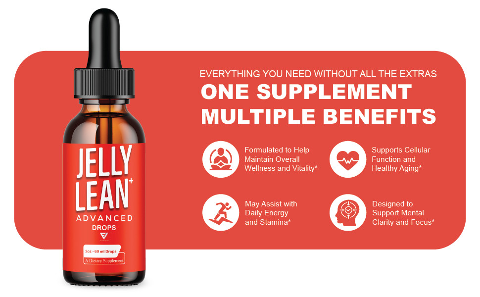 Jelly Lean Advanced Drops, Jelly Lean Weight Management (2oz)