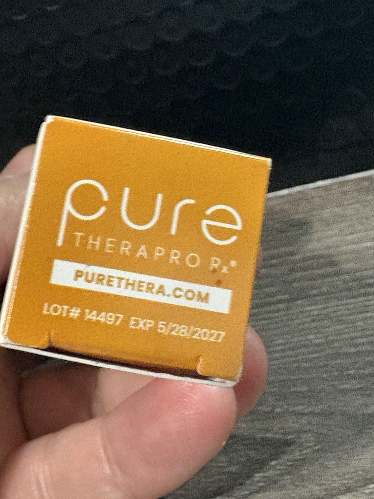 Pure TheraPro Rx Vegan Liposomal D3+K2 Liquid 10mL Non-GMO Exp 5/28/2027