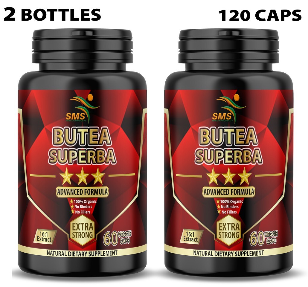 Butea Superba Red Kwao Krua 1000mg DAILY FULL SPECTRUM 120 Veggie Capsule