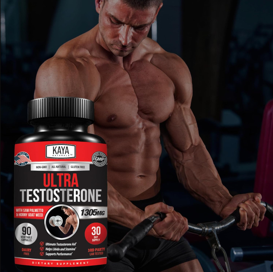 #1 Suplemento De Testosterona Para Hombres Vitalidad, Energuia, Libido Y Fuerza