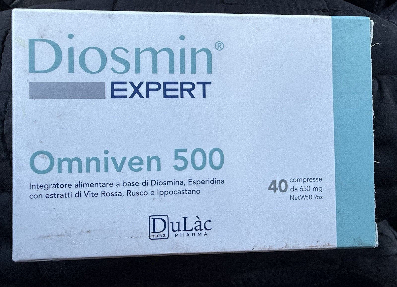 DuLac Pharma Diosmin Hesperidin Antioxidant Circulatory Health Tablets 40 Count