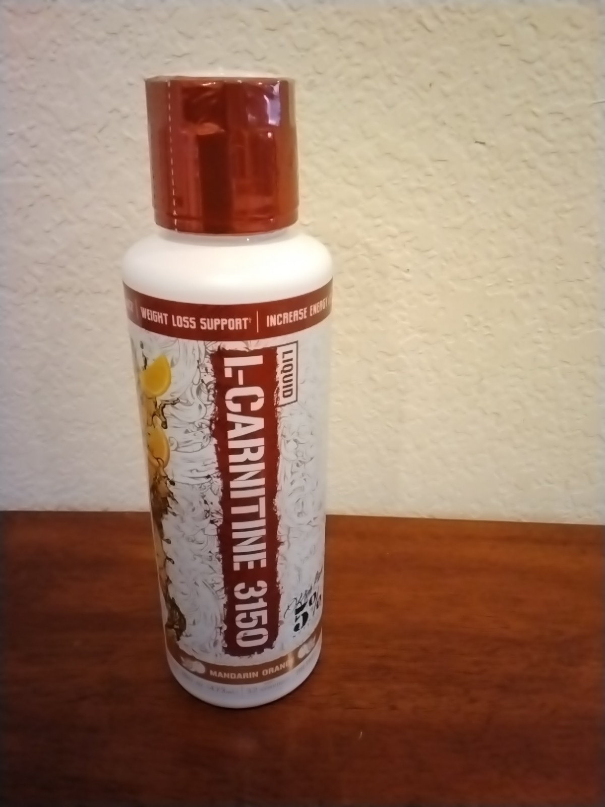5% Nutrition – LIQUID L-CARNITINE 3150 Mandarin Orange – 32 Servings BBD 06/27
