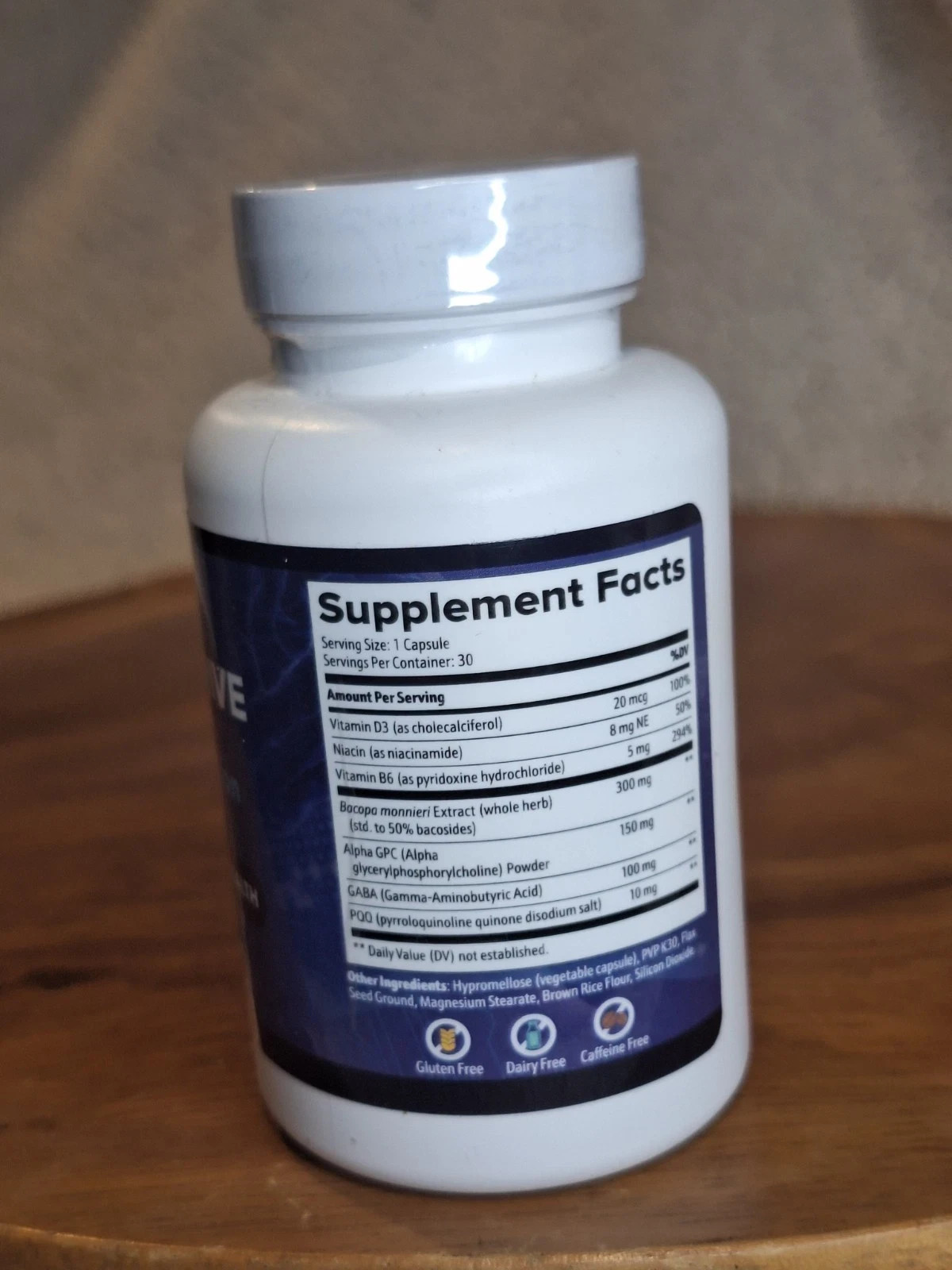 Neuro Thrive Critical Nutrition Labs 30 Capsules Exp 09/2026
