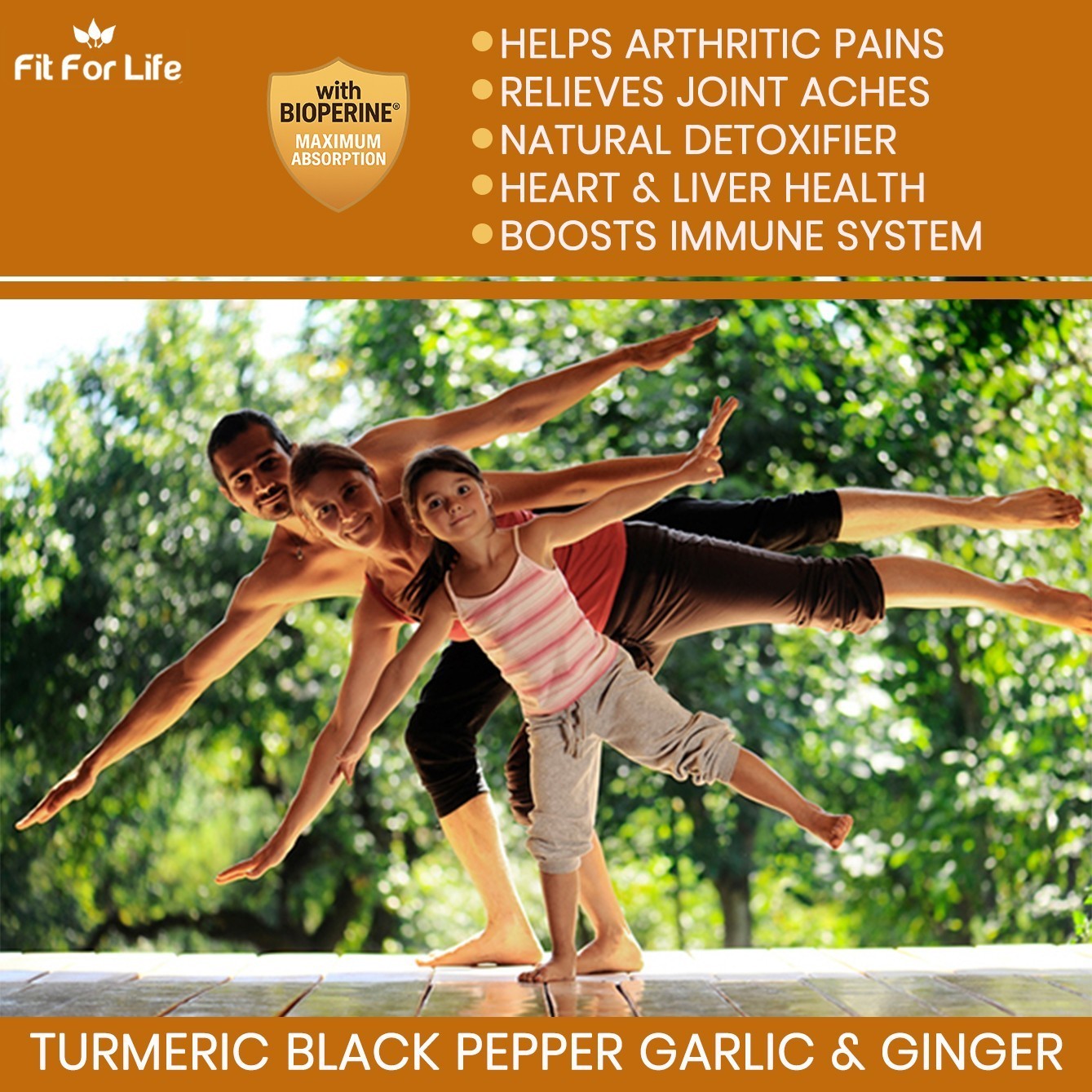 240 X STRONGEST PILLS TURMERIC GARLIC GINGER BIOPERINE CURCUMIN TUMERIC CAPSULES