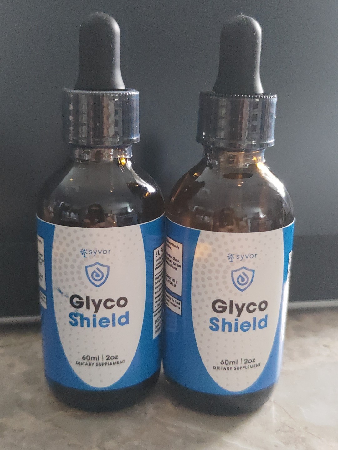 2 X Syvor Glyco Shield Blood Support Drops Advanced liquid Vitamin 2ML EXP 8/26