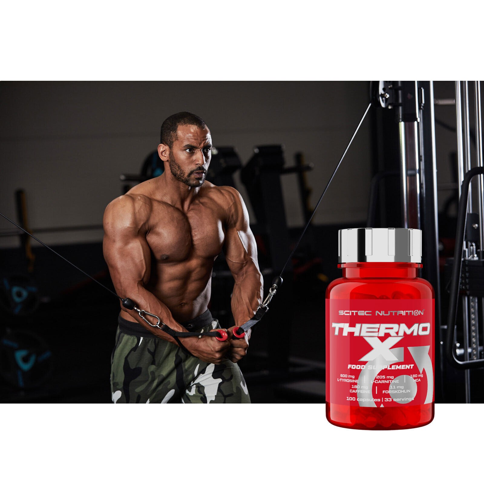 THERMO X – 100-200 Caps – Fat Loss – Strong fat burner – Powerful slimming pills