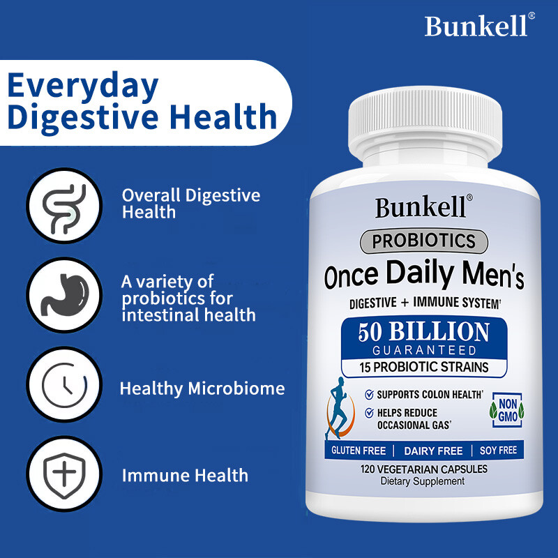 Once Daily Men’s 50 Billion Probiotics – Digestive And Inestinal Health