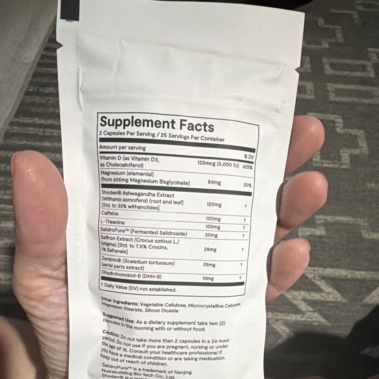 Thesis Stress Reset Veg Capsules 50 Exp 01/2027
