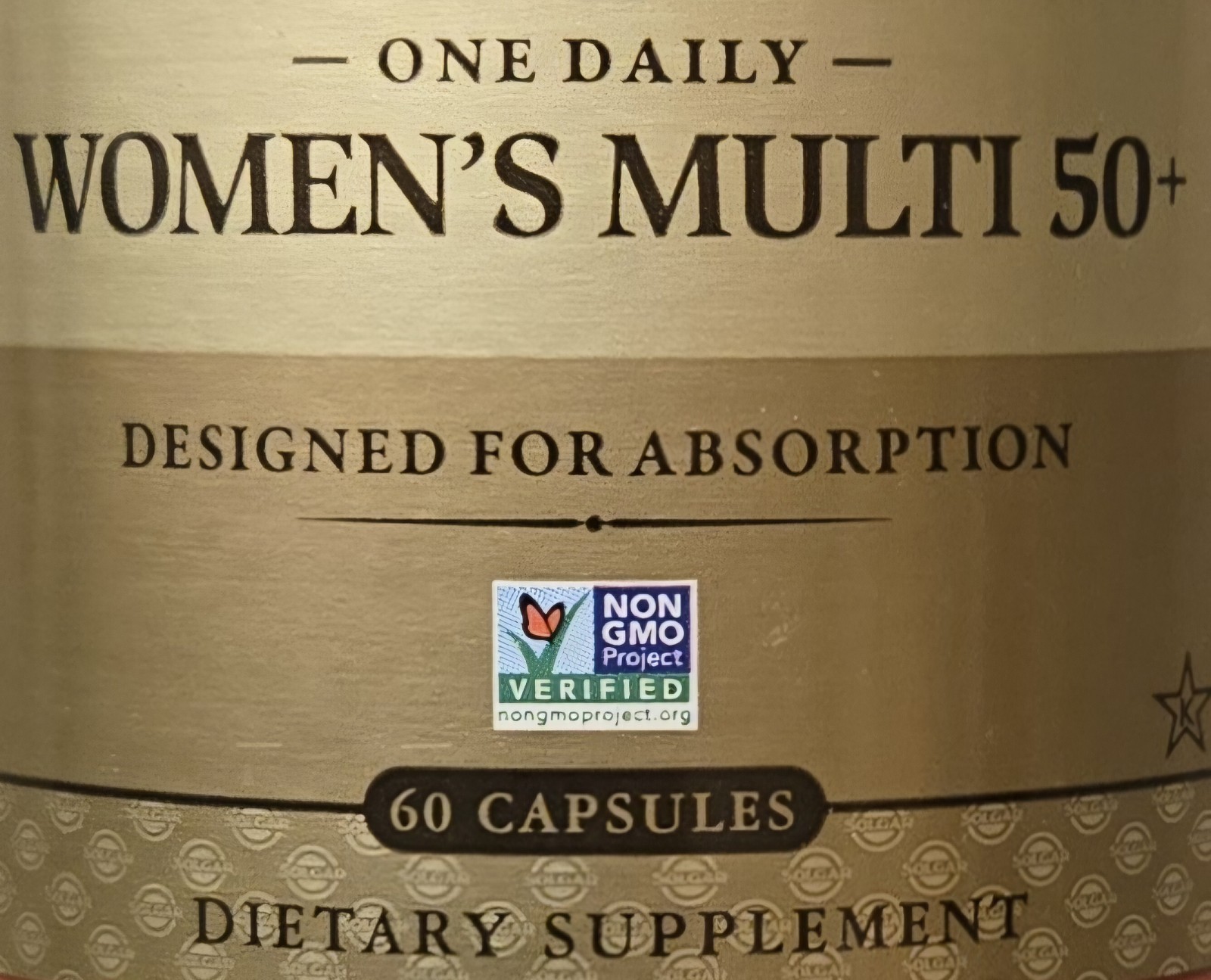 Solgar One Daily WOMENS MULTIVI 50 + 60 Time Released Capsules ( 60 Servings )