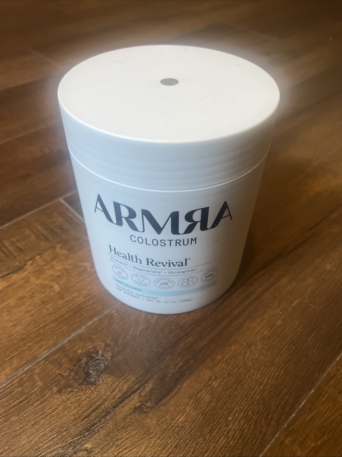 ARMRA Colostrum Unflavored 360 Servings Health Revival Powder 12.7oz (READ)