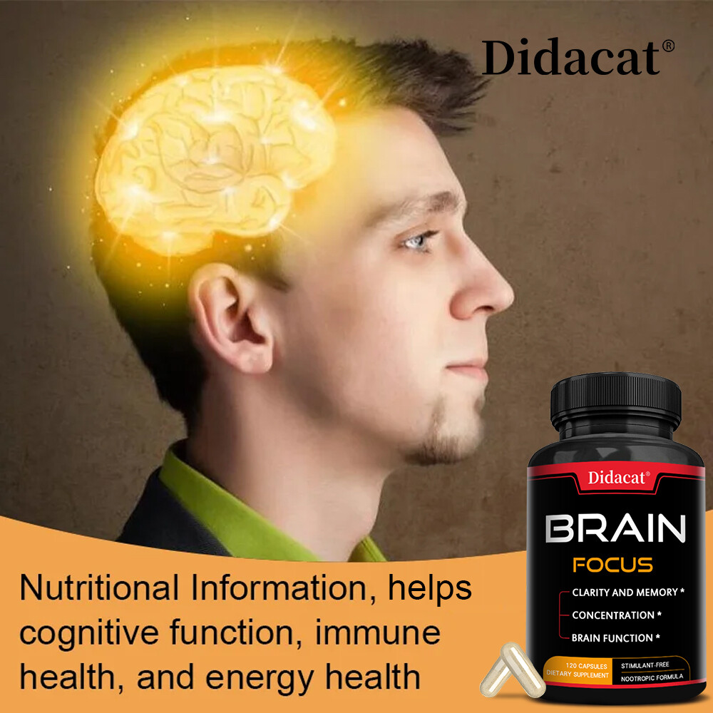 Brain Support Nootropic – Helps Maintain Memory, Focus & Mental Clarity