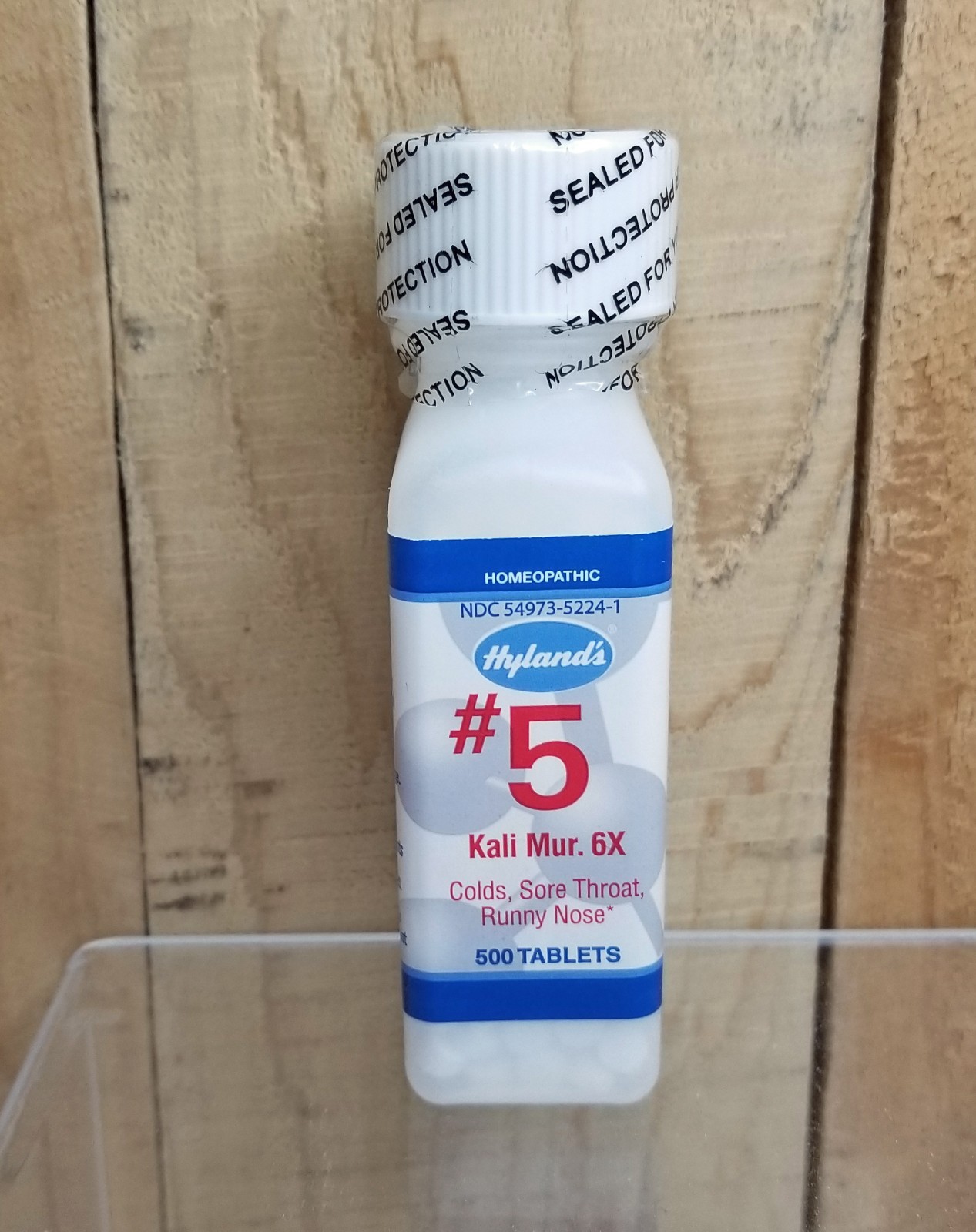 Hyland’s Homeopathic Kali muriaticum 6X, 500 Tablets