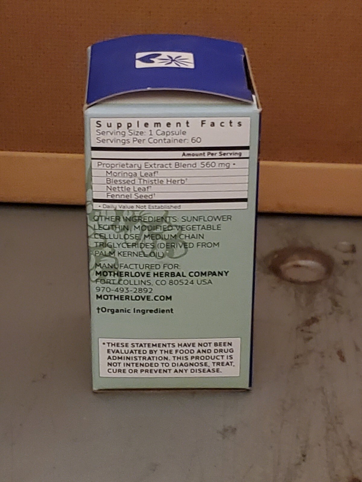 ( EXP 09/25) MotherLove MORE MILK MORINGA Supports Breast Milk Supply 60 Caps