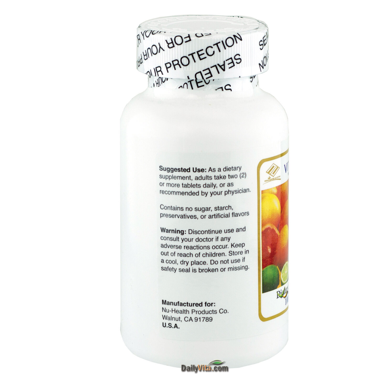 3 x Chewable Vitamin-C with Rose Hips 500 mg 100 Tabs Total 300 Tablets