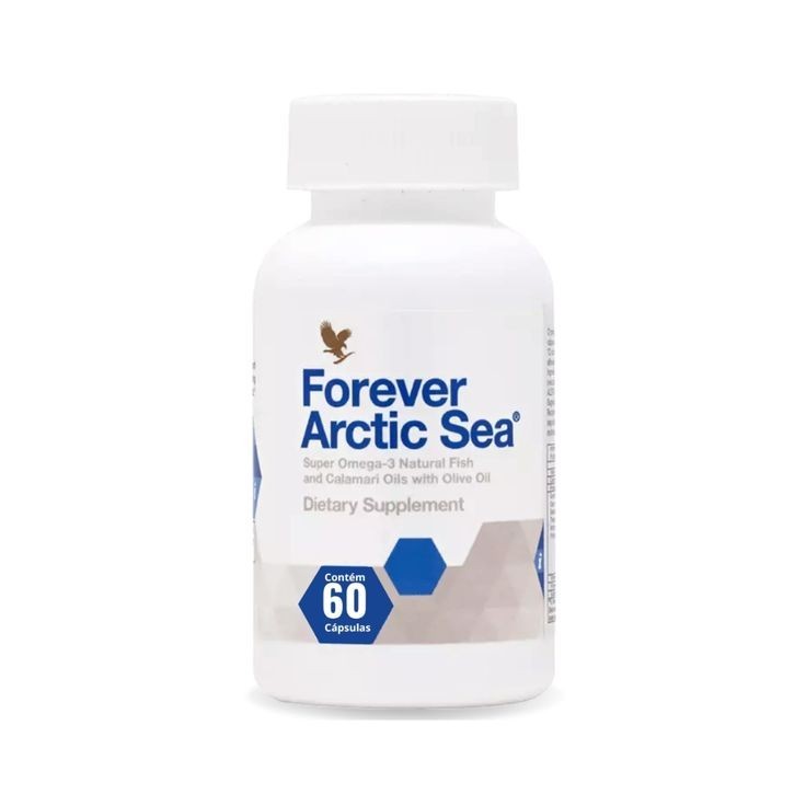 4 bottles of FOREVER ARCTIC SEA (120 Softgels ea) HALAL