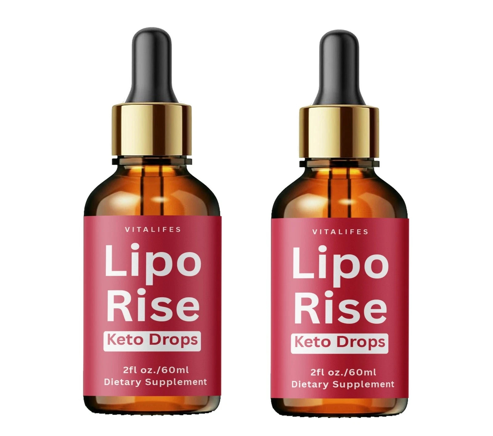 (2 Pack) Lipo Rise Drops Advanced Health & Fitness Supplement Fat Weight Loss