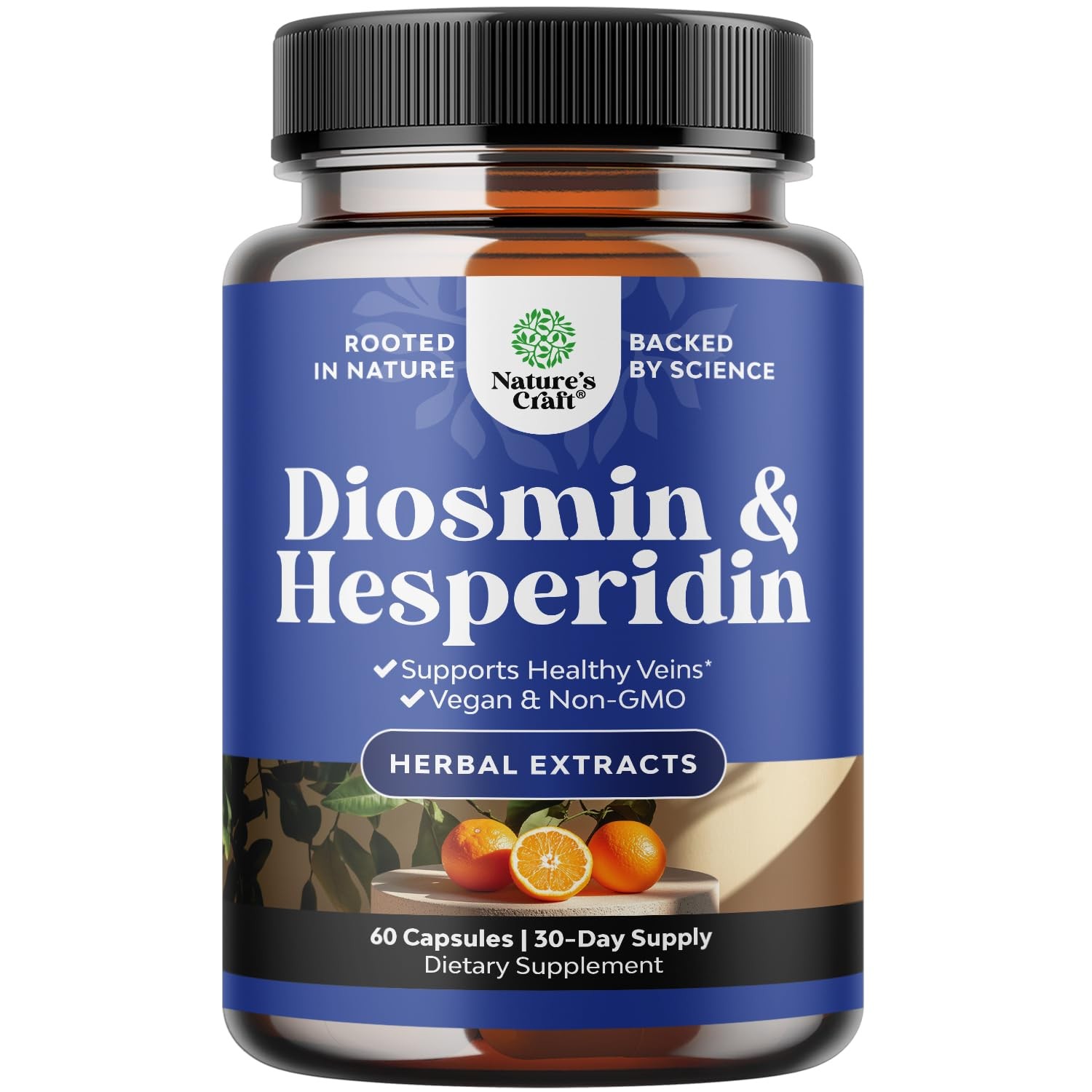 Diosmin Hesperidin Bitter Orange Varicose Veins Leg Circulation Venas Piernas
