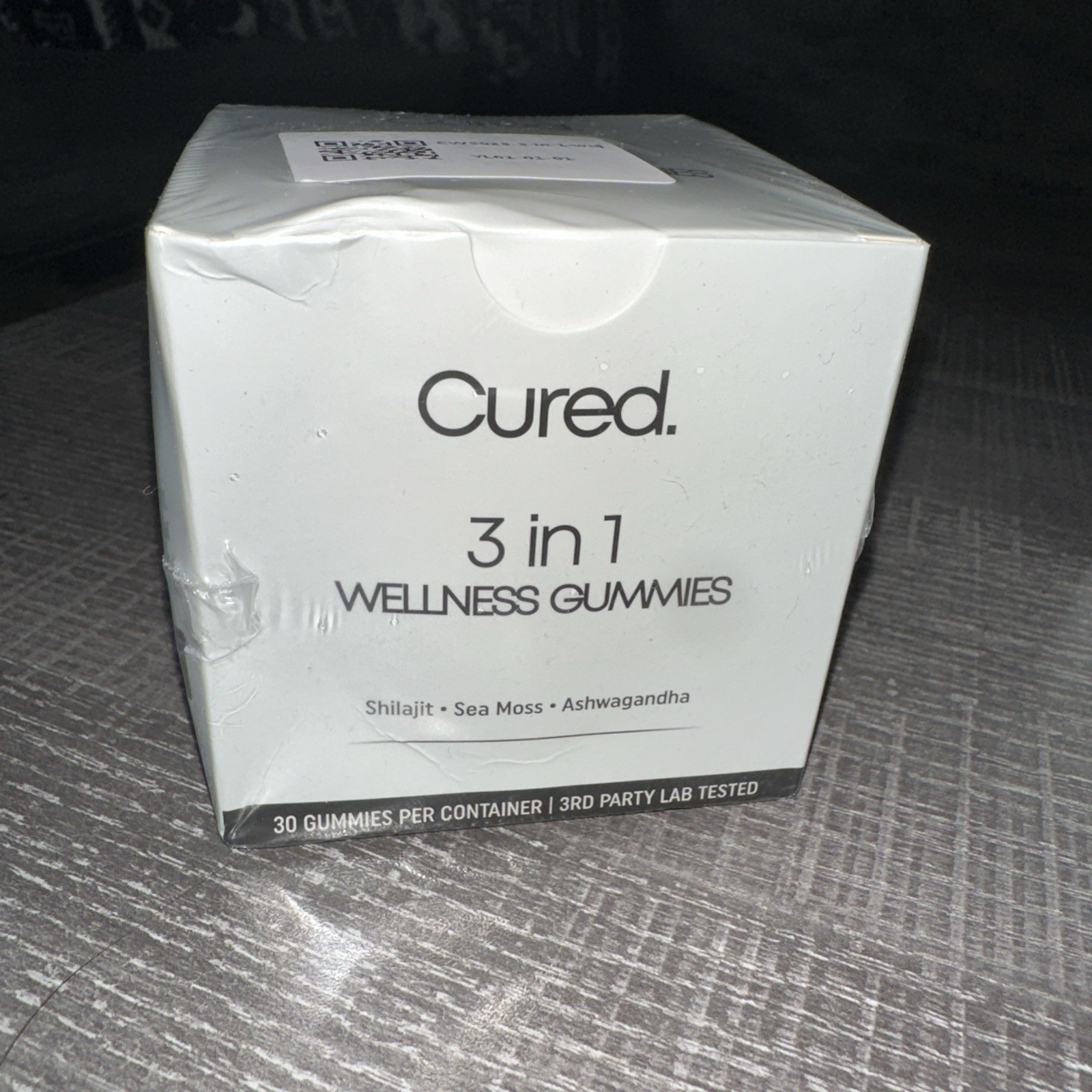 Cured 3 in 1 Gummies for Men Supports Natural Energy