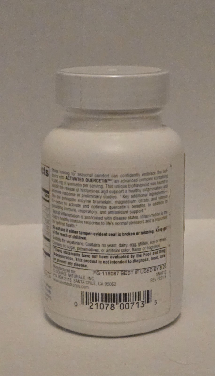 activated quercetin
