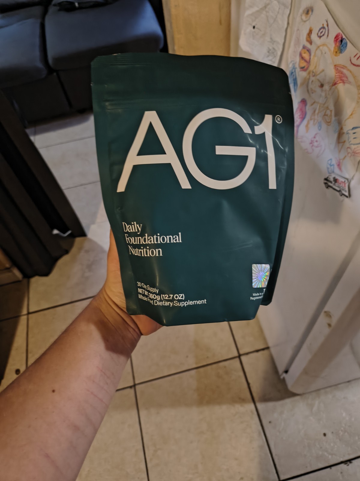 Athletic Greens AG1 Daily Nutrition Powder Vitamins Probiotics Immune 360g Vegan