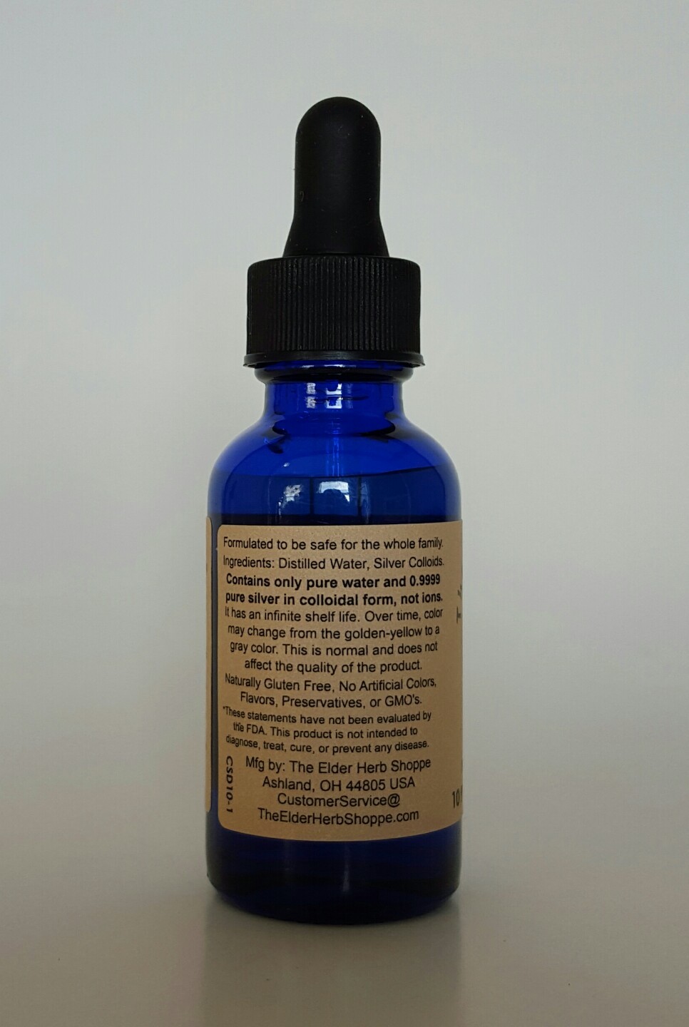 Colloidal Silver (Nano) Drops 1 oz. – 10 ppm -The Elder Herb Shoppe
