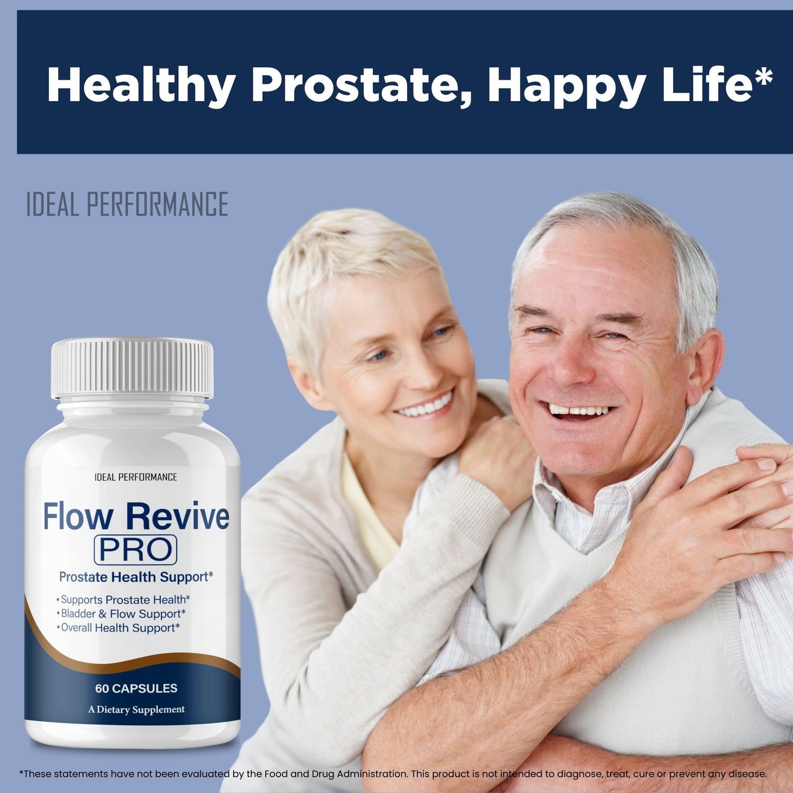 FlowRevive Flow Revive Prostate Supplement Supplement – 120 Capsules (2 Pack)