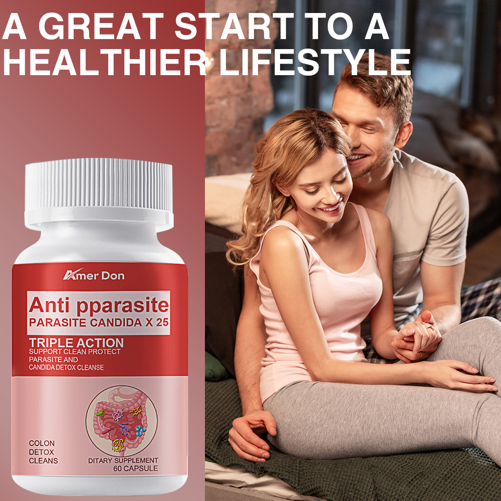 Candida Cleanse Albicans&Detox Yeast Support Complex with Enzymes 60 caps
