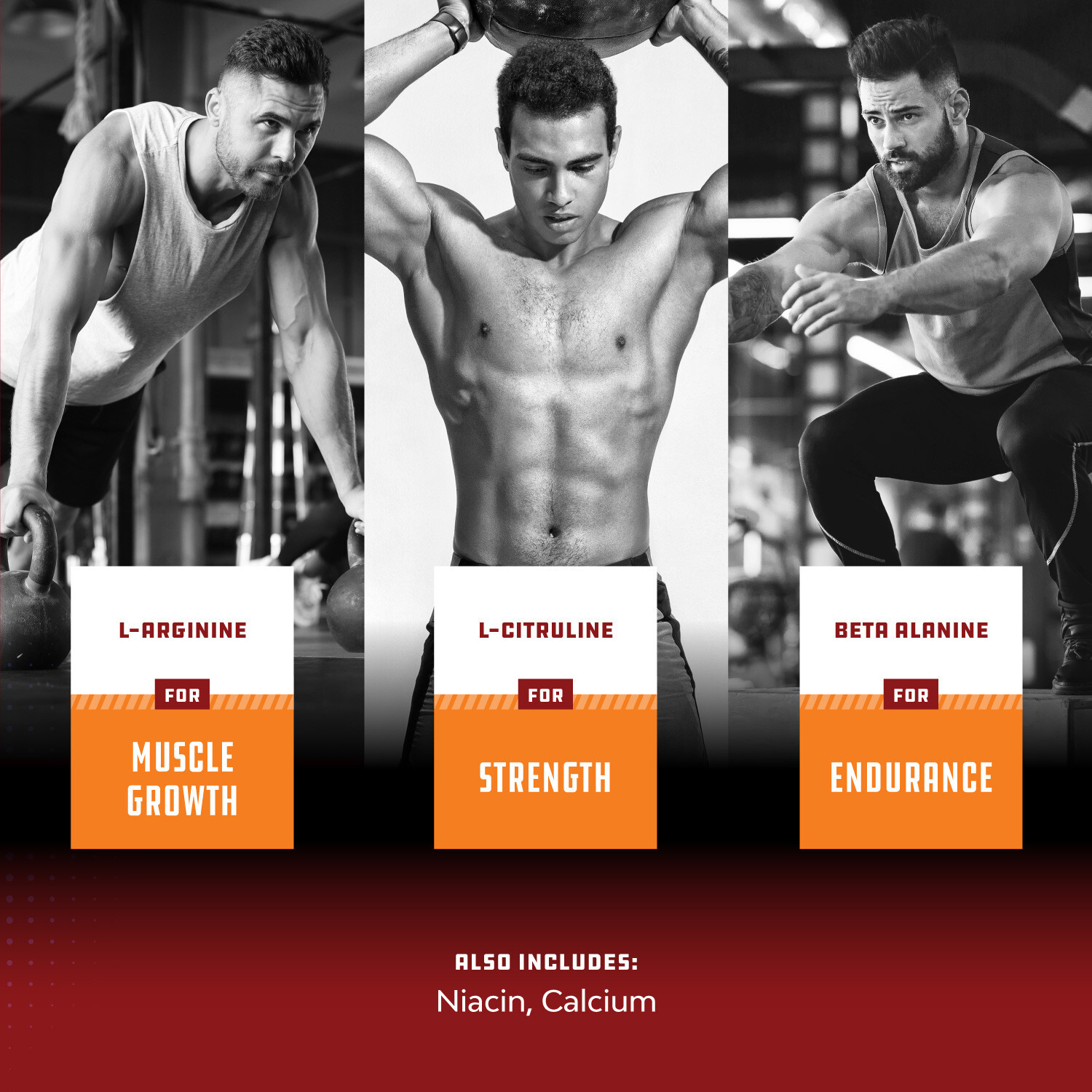 Energizing Nitric Oxide Supplement with L-Arginine L-Citrulline Amino for Men