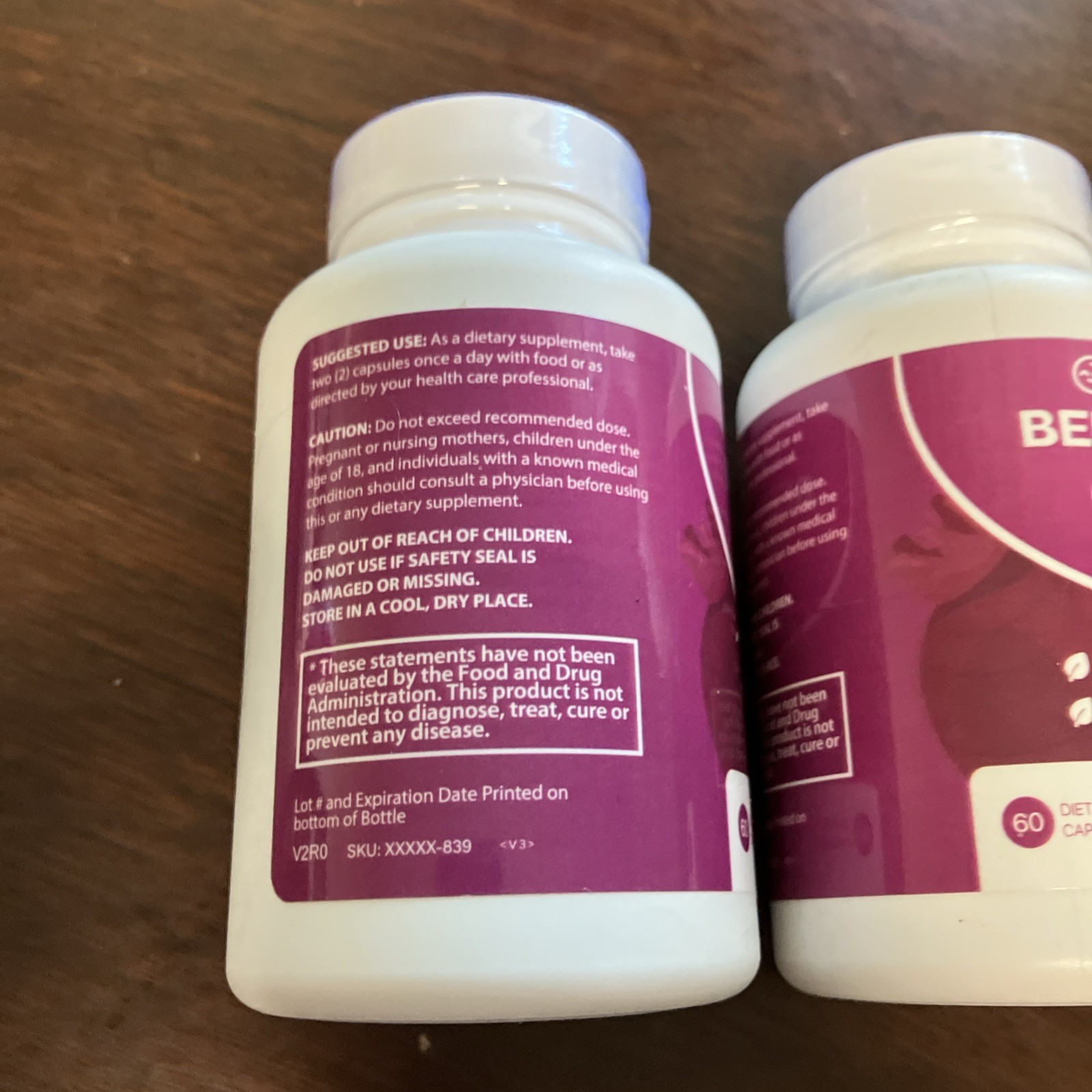 Rosabella Organic BeetRoot 60 Capsules Dietary Supplement EXP. 03/2028 – 2 PACK