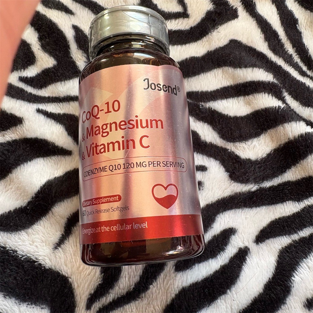 Josend CoQ-10 Magnesium Vitamin C Dietary Supplement 60 Quick Release