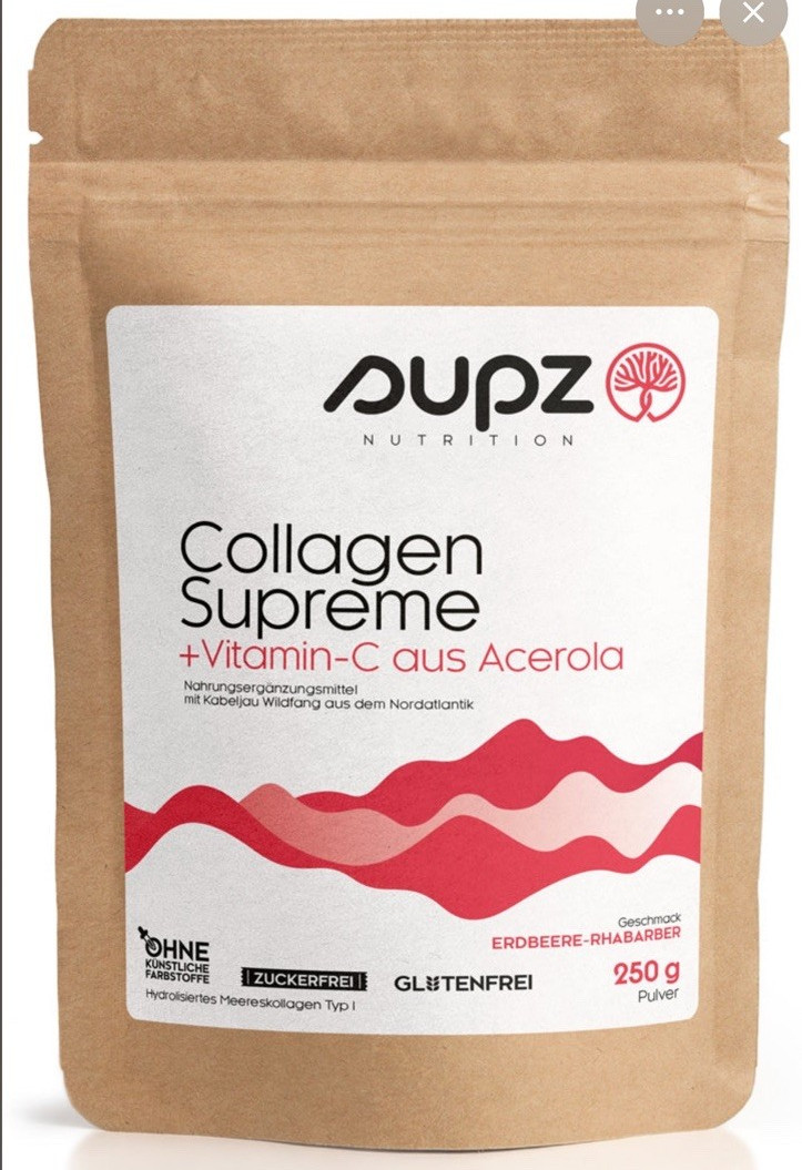 SUPZ Nutrition Collagen Supreme + Vitamin C Powder 250g Sealed