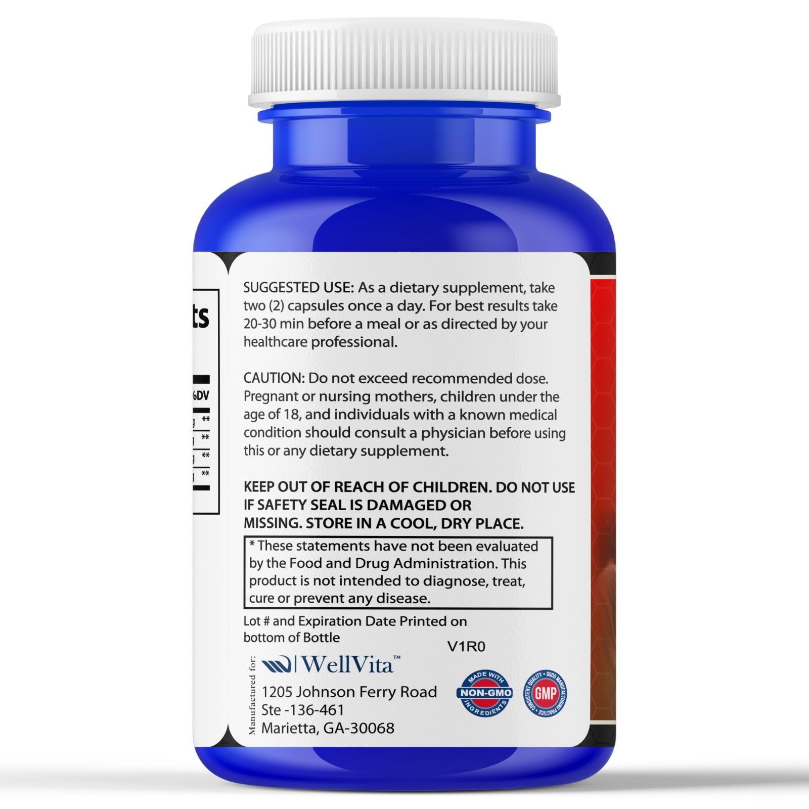 Organic Maca Root Capsules Men Health Enhancement Supplement Advanced Formula 60