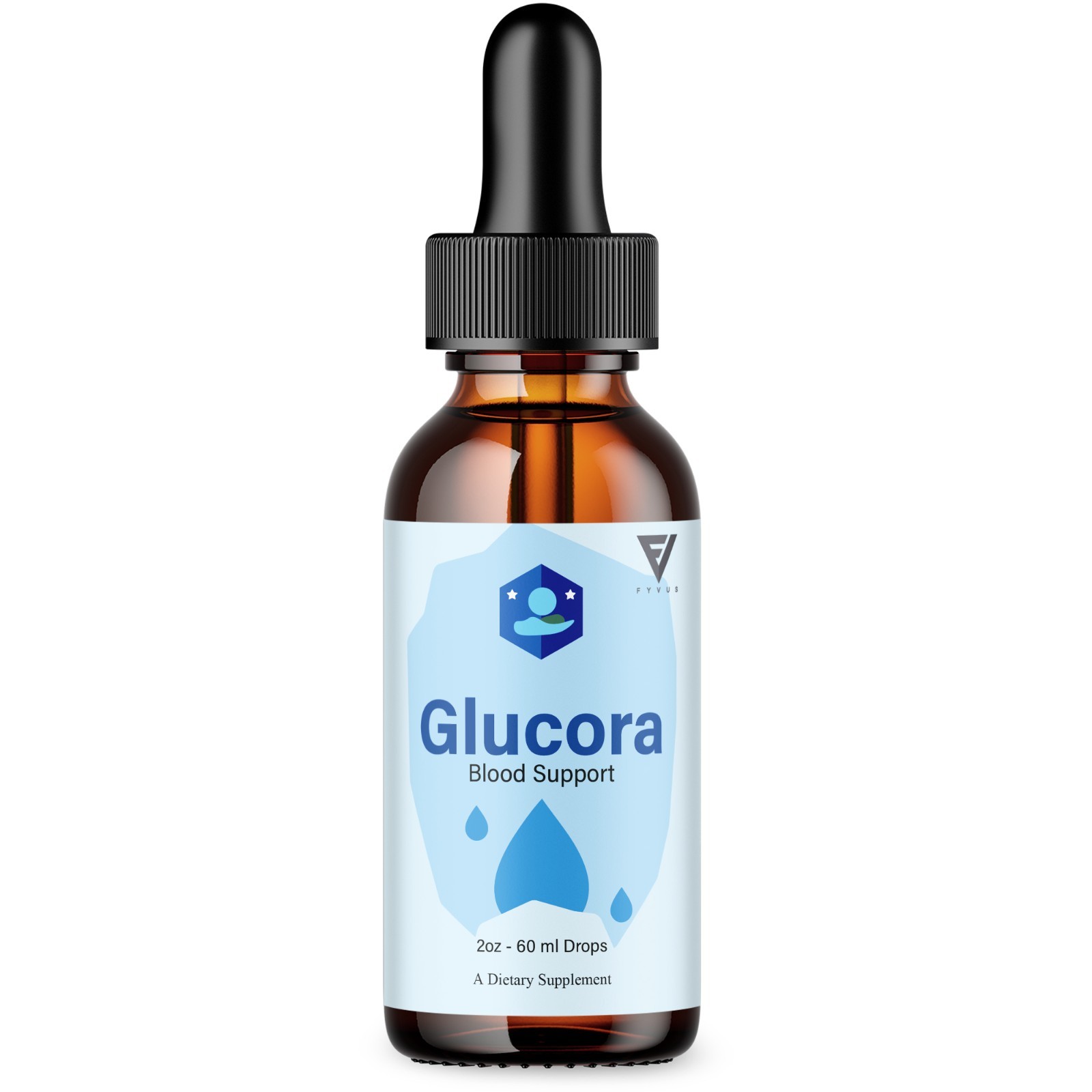 Glucora Premium Blood Support Liquid Drop Supplement, Glucoras (2oz)