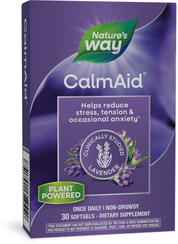 Nature´s Way Calm Aid Silexan Lavender Oil – 30 Softgels