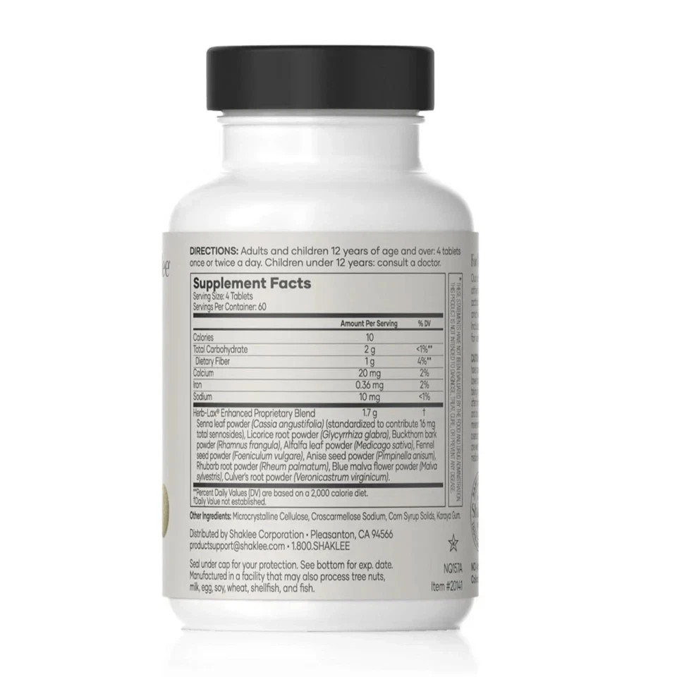 Herb-Lax® Gentle Laxative – Herbal Blend with Senna Leaf for Digestive Health