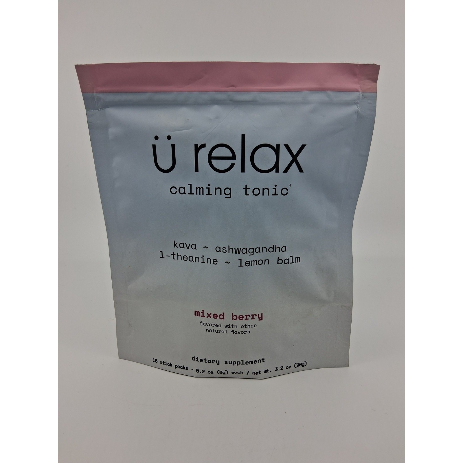 Calming Co U Relax – Mixed Berry 15 sticks MFG: 9/2025 open bag, SEALED packets