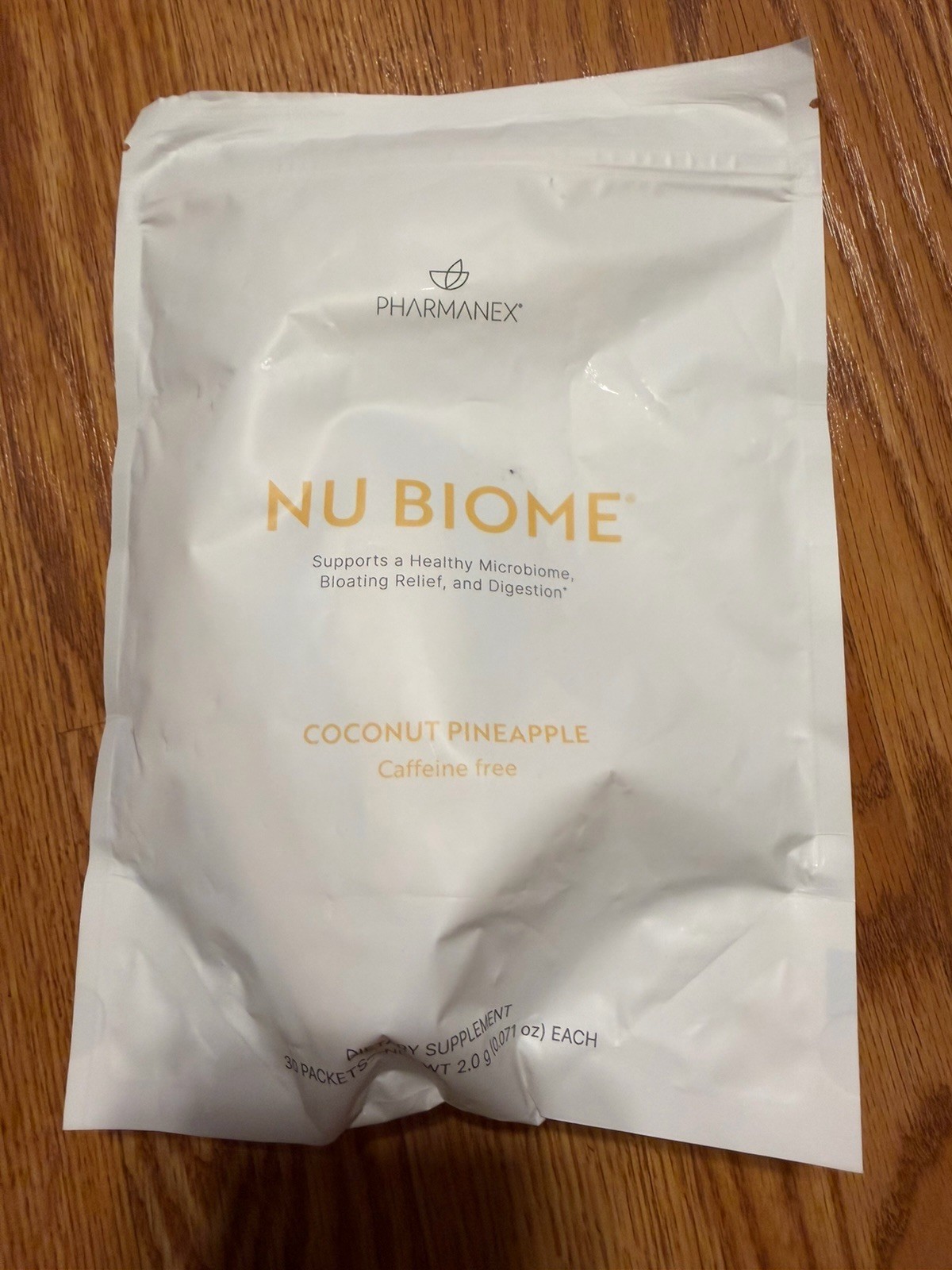 Pharmanex Nu Biome Coconut Pineapple Powder Sodium Chromium Caffeine Free