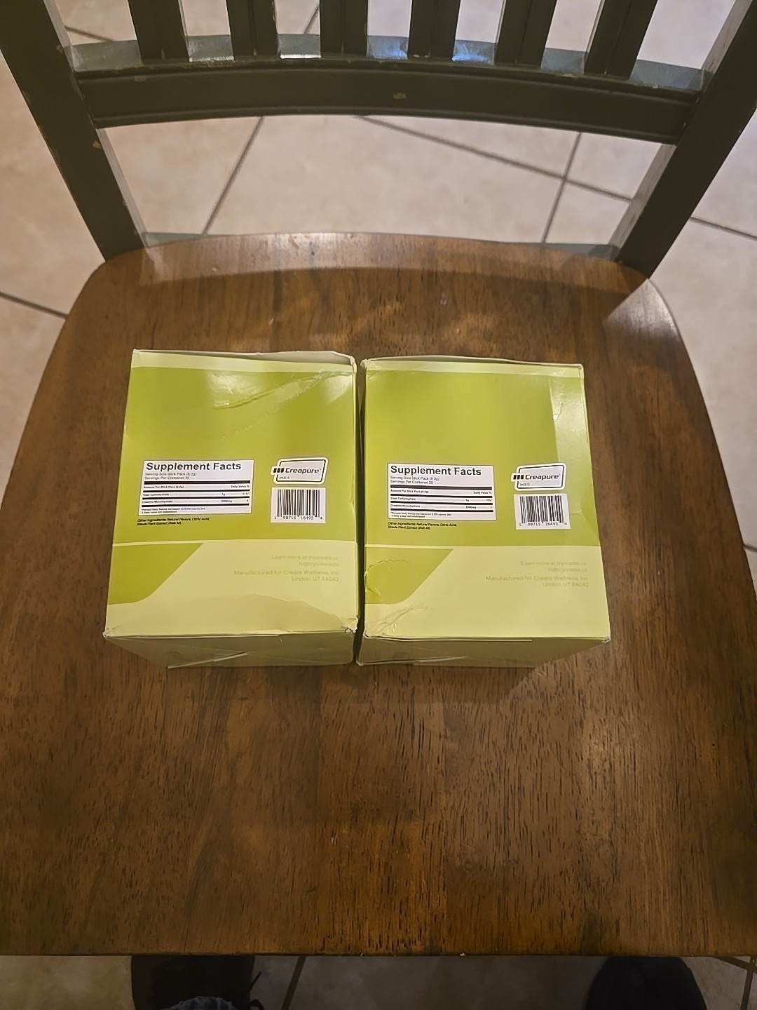 Lot Of 2Creatine Monohydrate On-The-Go Stick Packs – Lemon Lime (30 Stick Packs)