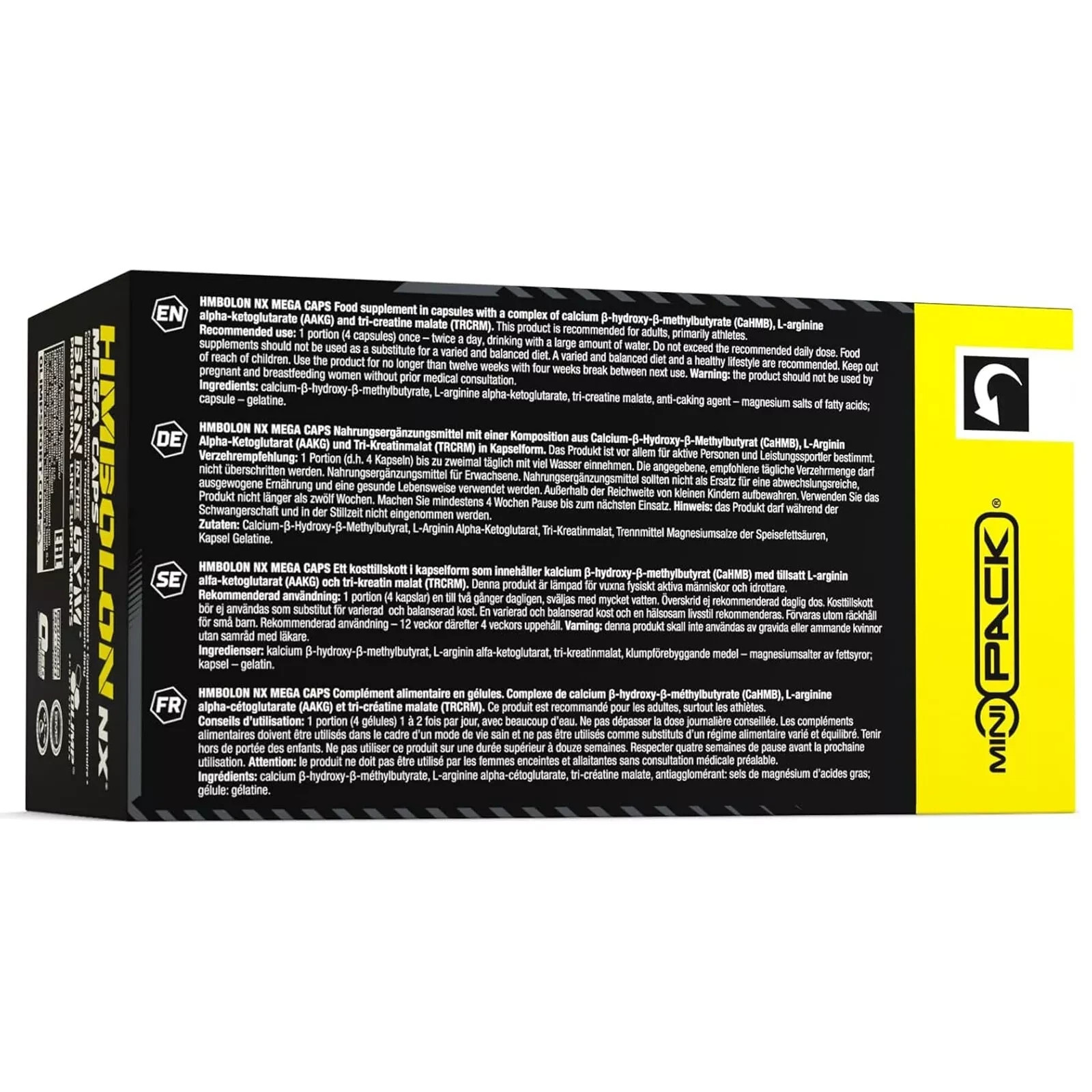 HMBOLON – 120-240 Capsules – Blisters – HMB – Increase muscle mass – metabolism