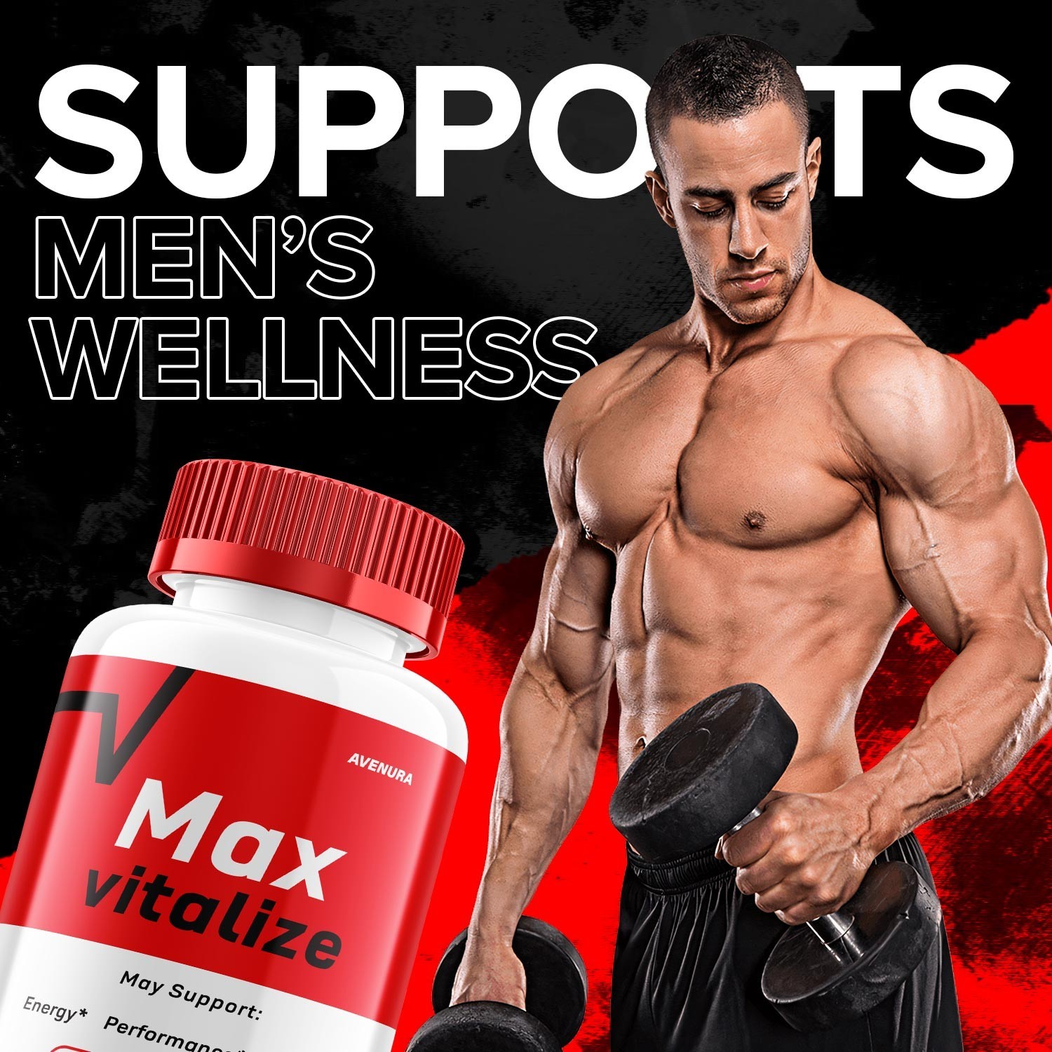 (3 Pack) Max Vitalize for Men Capsules – MaxVitalize Advanced Formula Pills