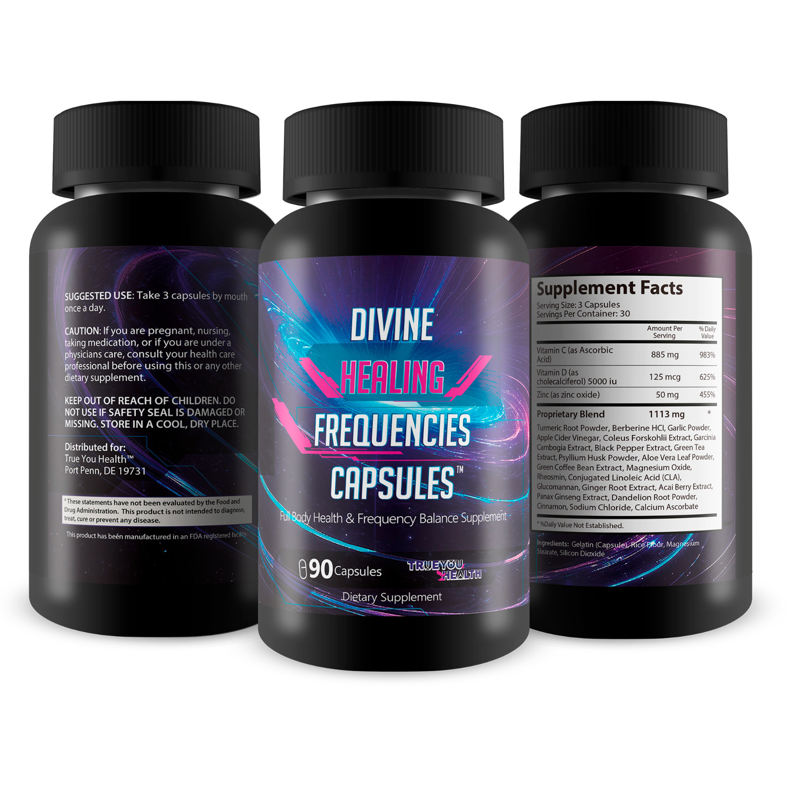 Divine Healing Frequencies Capsules – Our Best Full Body Health Supplement
