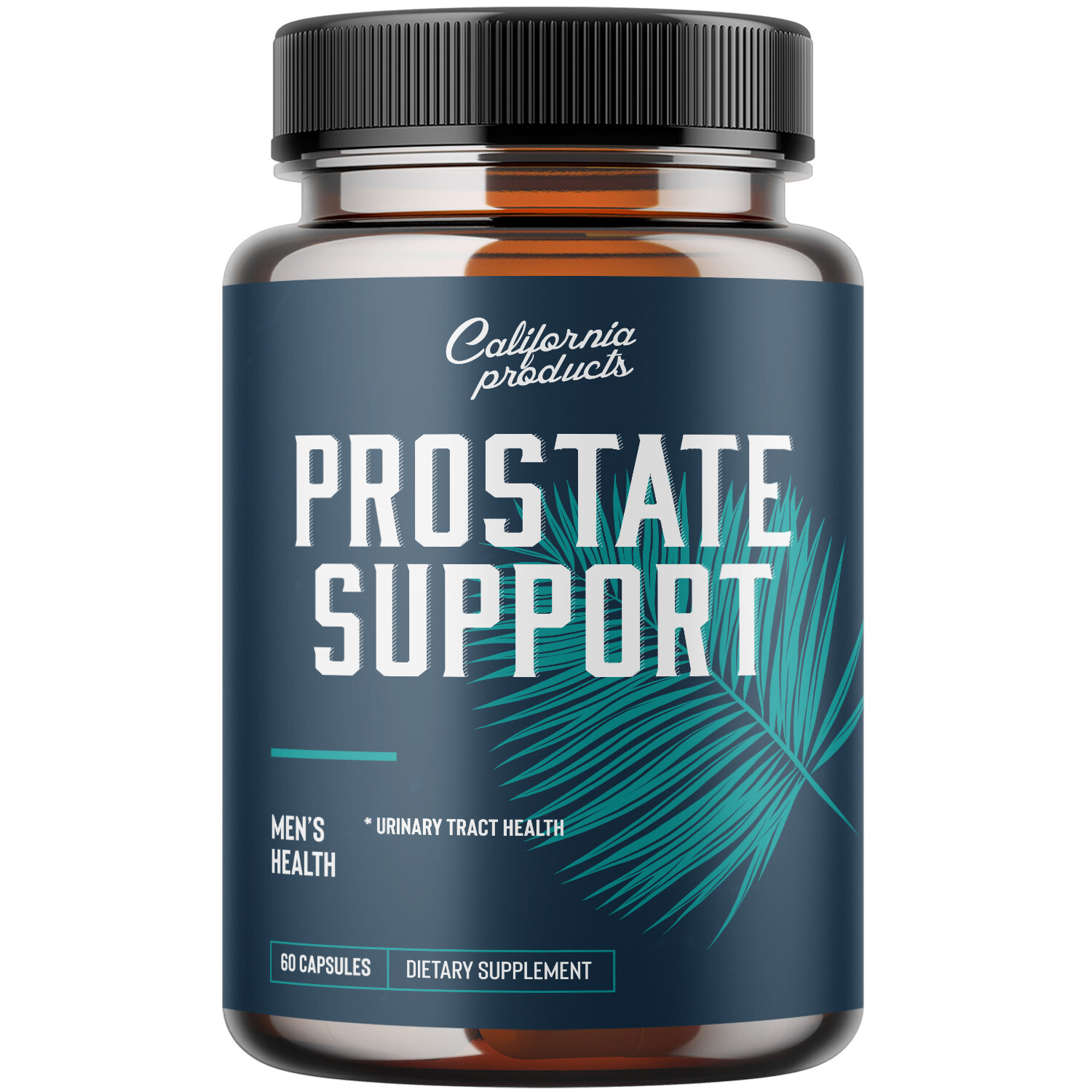 Prostate Support Supplement for Men, Pygeum with Pure Saw Palmetto Berries Extra