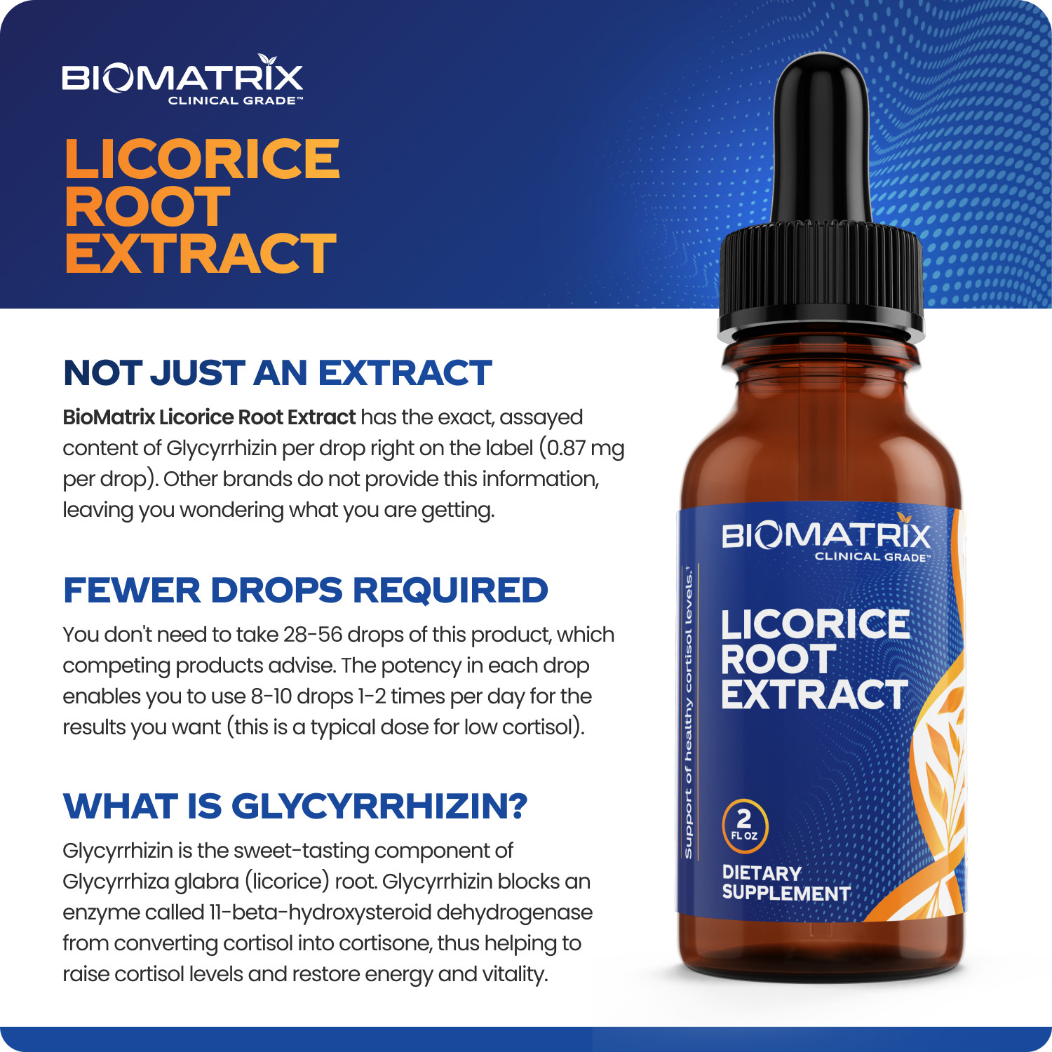 Licorice Root Extract (2 fl oz) – Liquid Adrenal Supplement