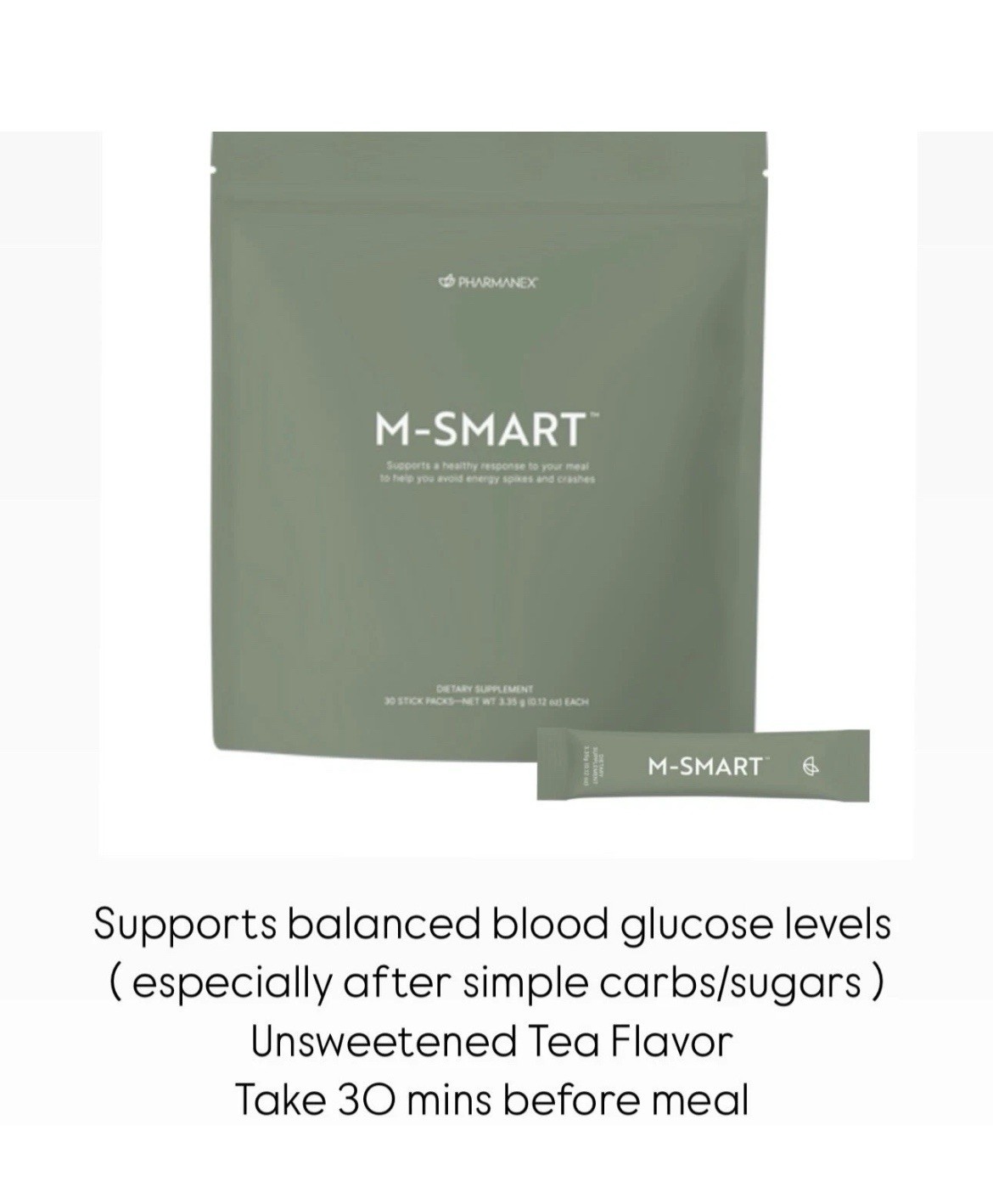 Nu skin pharmanex M-SMART Balanced Energy & Glucose Support Supplement