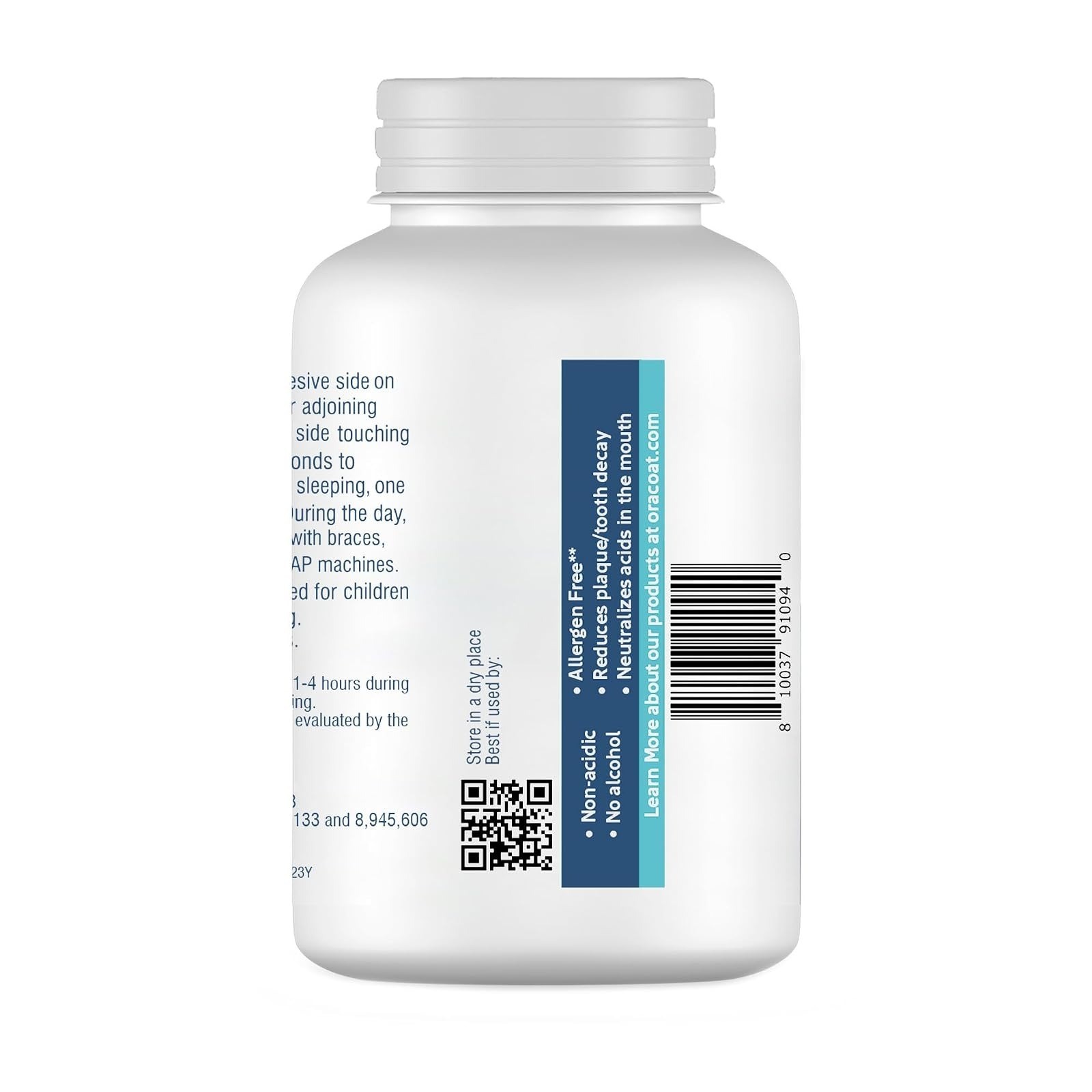 OraCoat XyliMelts for Dry Mouth – 100 Sugar Free Discs, Berry Flavor