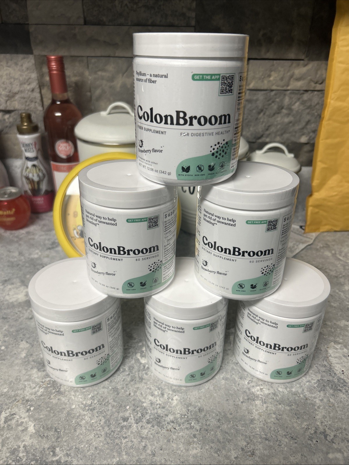 ColonBroom Strawberry, 12.06 oz. 01/2027 Expiration Dates.